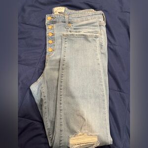 Universal Thread High Rise Light Blue Jeans Size 16